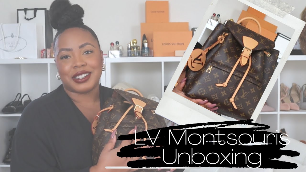 The Louis Vuitton 2022 Monogram Montsouris BB Backpack w/ Box