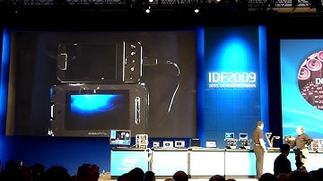 IDF 2009 SF: Handheld Performance - Moorestown