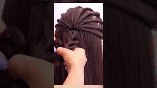Most Beautiful hairstyle #hairstyle #braids #trending #hair