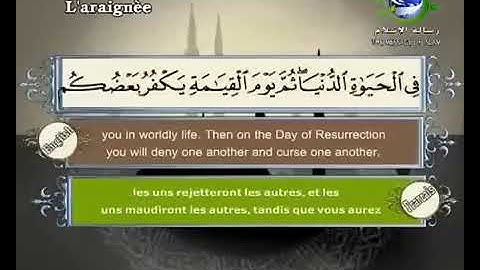 سُوْرَةُ العَنْكَبُوتِ {29} ــ القارئ سعد الغامدي Surah AL-Ankabut by Saad AL-Ghamdy