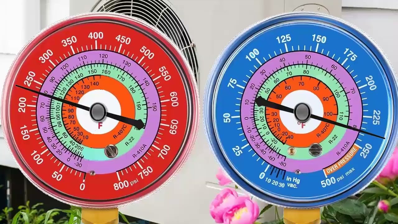 🔧 Manomètre R410A pour Climatisation ❄️ Fonction, Utilisation et Lecture Correcte du ManoManomètre !