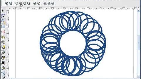 heathenX Inkscape Tutorials: episode 034-1 - Another way to array a shape round a circle