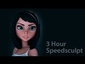 Zbrush speed sculpt  episode 1