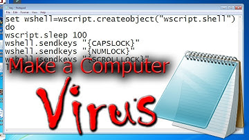 Make a Computer Virus  || Funny Virus (Keyboard Disco) using Notepad || Tricks#N01