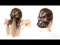 Easy Updo for Short to Medium Hair