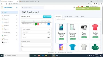 Inventory management(Laravel,Vue Js, RestApi)