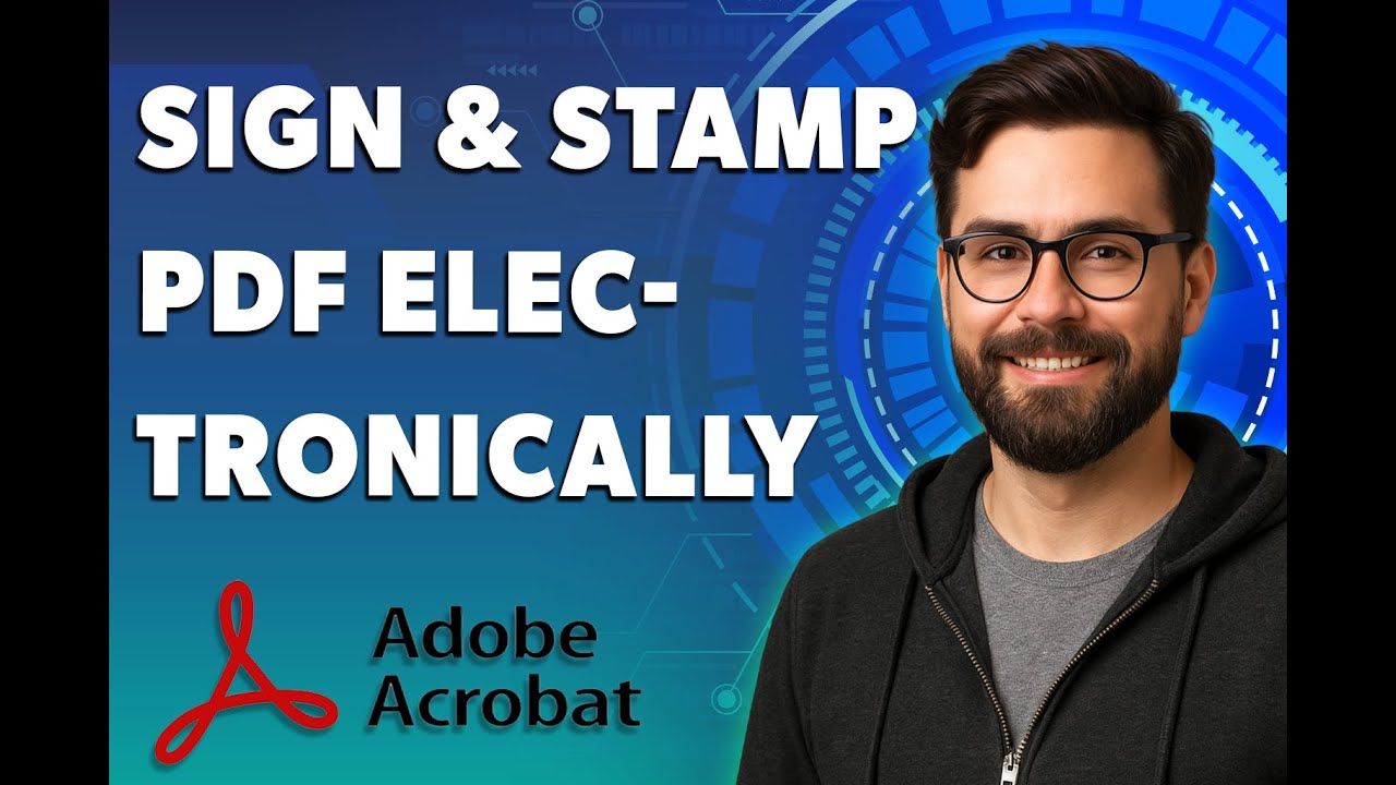 How To Sign And Stamp A Pdf Electronically In Adobe Acrobat Dc [2026 ...