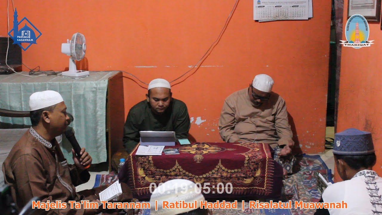 #8 - Kajian Kitab Risalatul Muawanah  | Majelis Ta'lim Tarannam | Habib Abdullah Bin Jakfar Al-Qadri