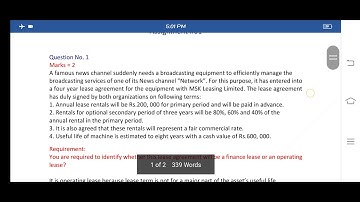 MGT401 Assignment No#01 Spring2021