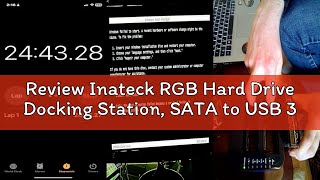 Review Inateck RGB Hard Drive Docking Station, SATA to USB 3.0 Dock with Offline Clone, for 2.5 and