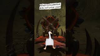Defeating AXL as a Solo! - #grounded2 #shorts #meme
