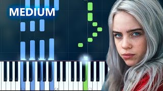 Billie Eilish - "Bitches broken hearts" Piano Tutorial - Chords - How To Play - Cover chords