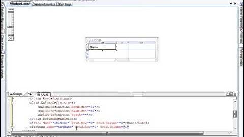 How to Develop a Basic Windows Presentation Foundation (WPF) window Aplication using C#.NET