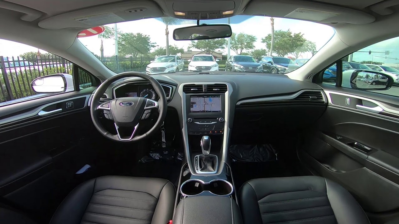 2015 Ford Fusion Se Interior