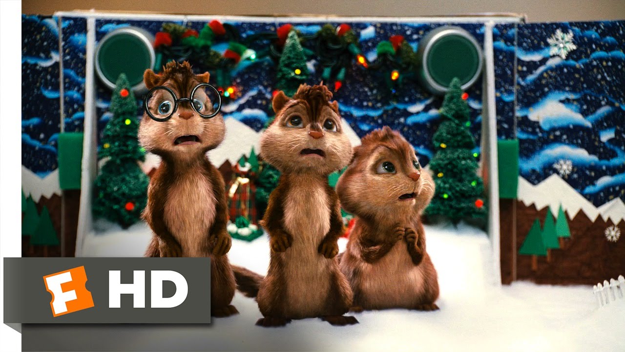 Alvin and the chipmunks christmas tree