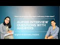 Questions and Answers for Aupair Visa Interview in German embassy/German and English version
