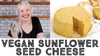 Vegan Sunflower Seed Cheese! (No Nuts)