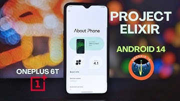 Project Elixir: Android 14 Bliss on the OnePlus 6T?