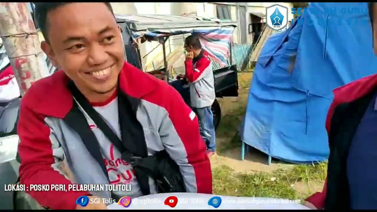 Penyerahan sumbangan korban kebakaran || Aktivis SGI Tolitoli