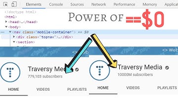 What does ==$0 (double equals dollar zero) mean in JavaScript?
