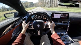 2023 BMW M8 Competition Gran Coupe: POV Drive, Impressions and ASMR