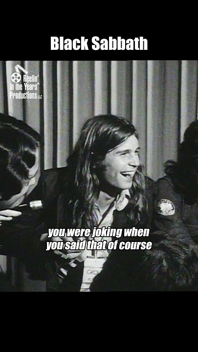 Black Sabbath • Ozzy Osbourne • Smoke Marijuana • 1973