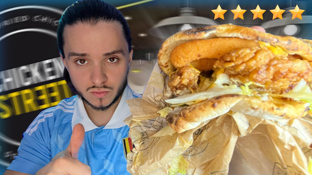 ASMR | DEGUSTATION CHICKEN STREET 🍔 ( une dinguerie 🤤)