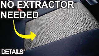 HOW TO REMOVE STAINS WITHOUT An Extractor - Joel Detailing