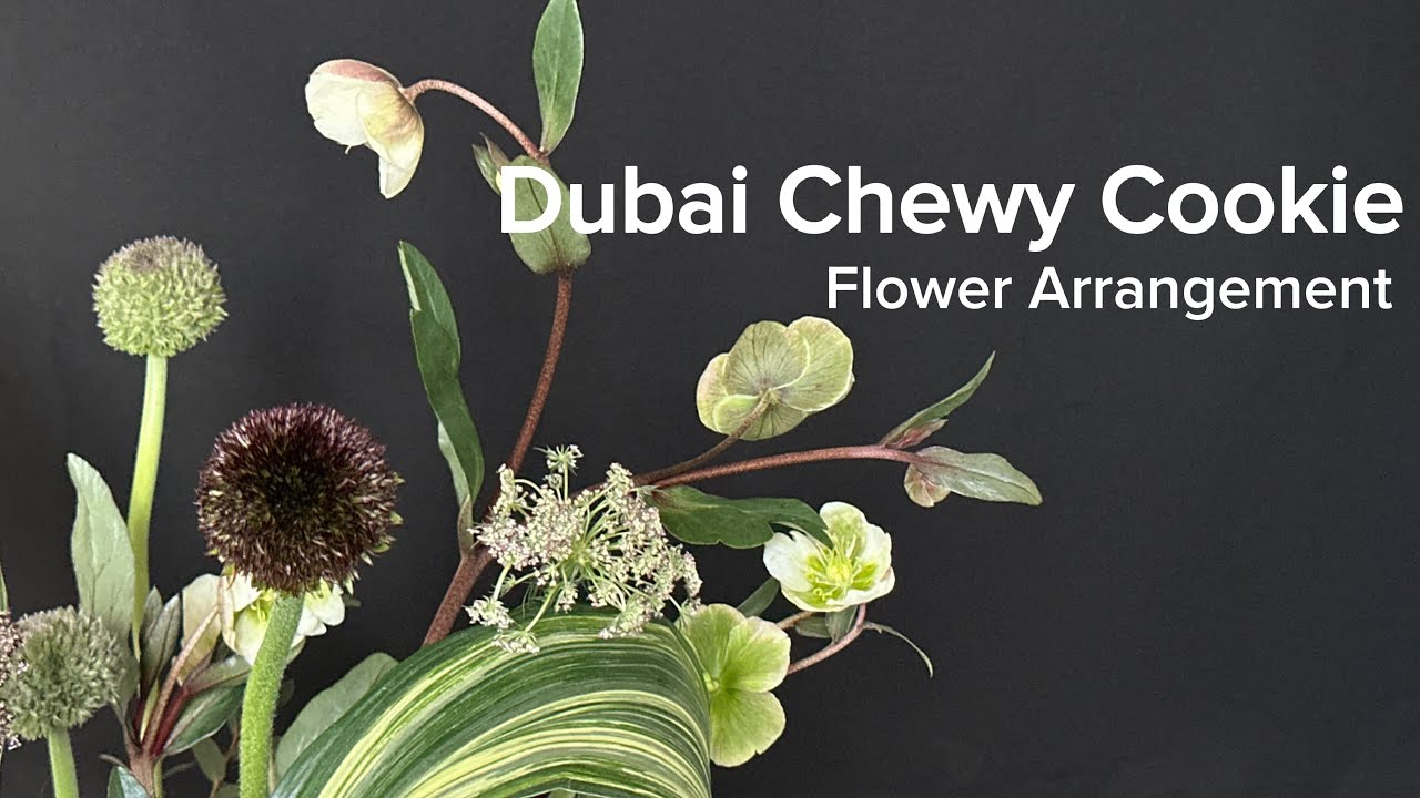 EP.02) When Dubai Chewy Cookies Become Flowers | 두쫀쿠가 꽃이 된다면?