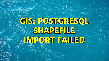 GIS: PostgreSQL Shapefile import failed (7 Solutions!!)
