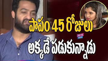 Jr Ntr About Thaman | Aravinda Sametha Interview | Trivikram | Jagapathi Babu | YOYO Cine Talkies