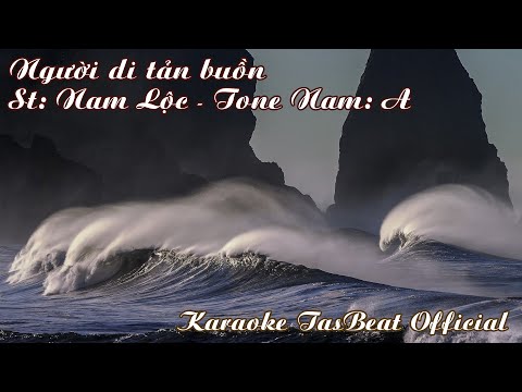 Karaoke Tóc Gió Thôi Bay Tone Nam  TAS BEAT  YouTube
