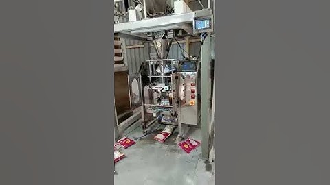 10 head Packing Machine with z elevator | multihead Weigher collar type packing machine