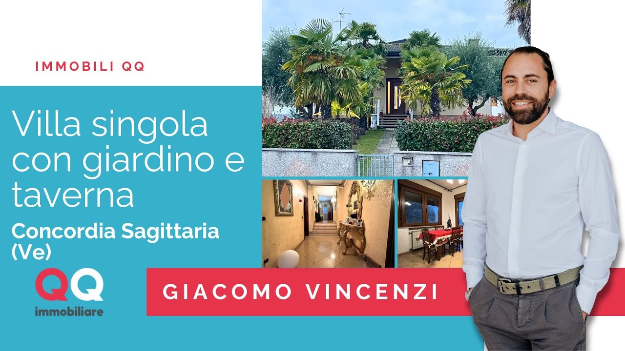 Villa singola con giardino e taverna | Concordia Sagittaria (Ve)