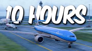 زيارة بلد *جديد* في Microsoft Flight Simulator 2024 - رحلة طويلة على متن B777 (VATSIM/ATC)