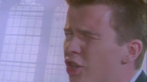 Never Gonna Give You Up but every 