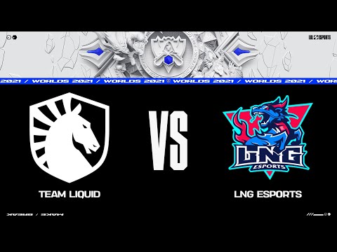 TL vs. LNG | Worlds Group Stage Day 2 | Team Liquid vs. LNG Esports (2021)