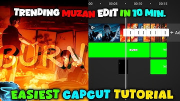 Trending Muzan edit tutorial | Let the world burn edit tutorial | 