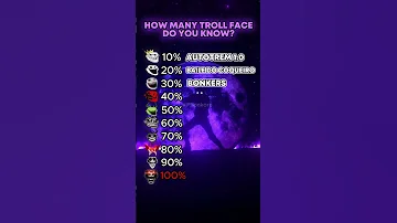 How Many Troll Face Do You Know 