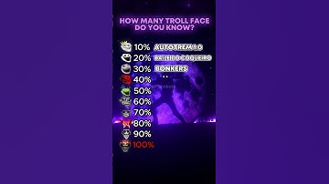 How many troll face do you know?😈