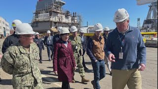 Chief of Naval Operations tours Bath Iron Works