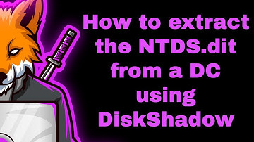 How to extract the NTDS.dit from a DC using DiskShadow