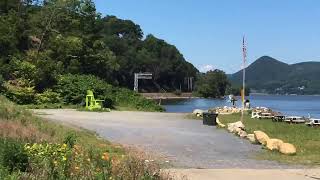 Live! CSX River Line CP 43, Trains Along the River