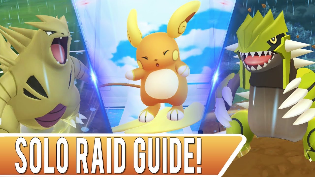 pokemon go raid boss raichu