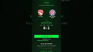 FC Thun 0-1 HNK Hajduk Split: Called Before Kickoff