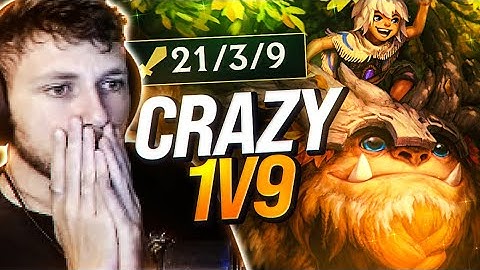 THE CRAZIEST 1V9 I