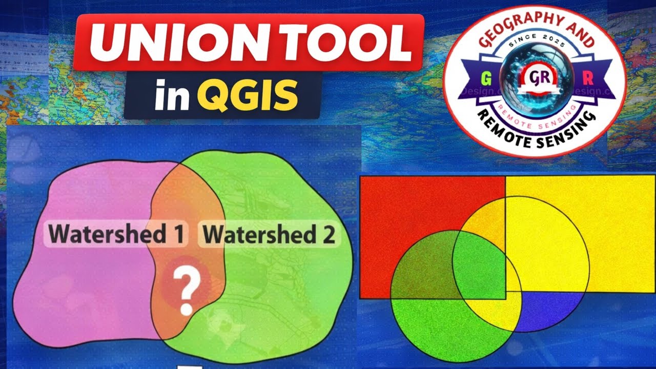 Union Tool in QGIS | Overlay Analysis Explained with Practical Examples ...