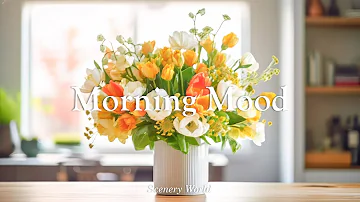 신선한 아침 공기와 어울리는 피아노 곡 🌼 Morning Mood | Scenery World