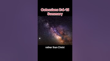Colossians 2:6-15 Summary #christian #biblestudy #colossians #colossians2 #dailydevotional