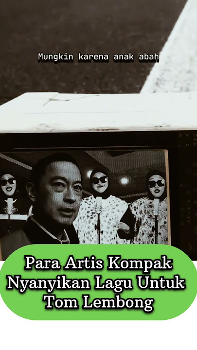 Viral!!! Song for Tom Lembong #tomlembong #fypyoutube #trendingshorts #coversong #trending